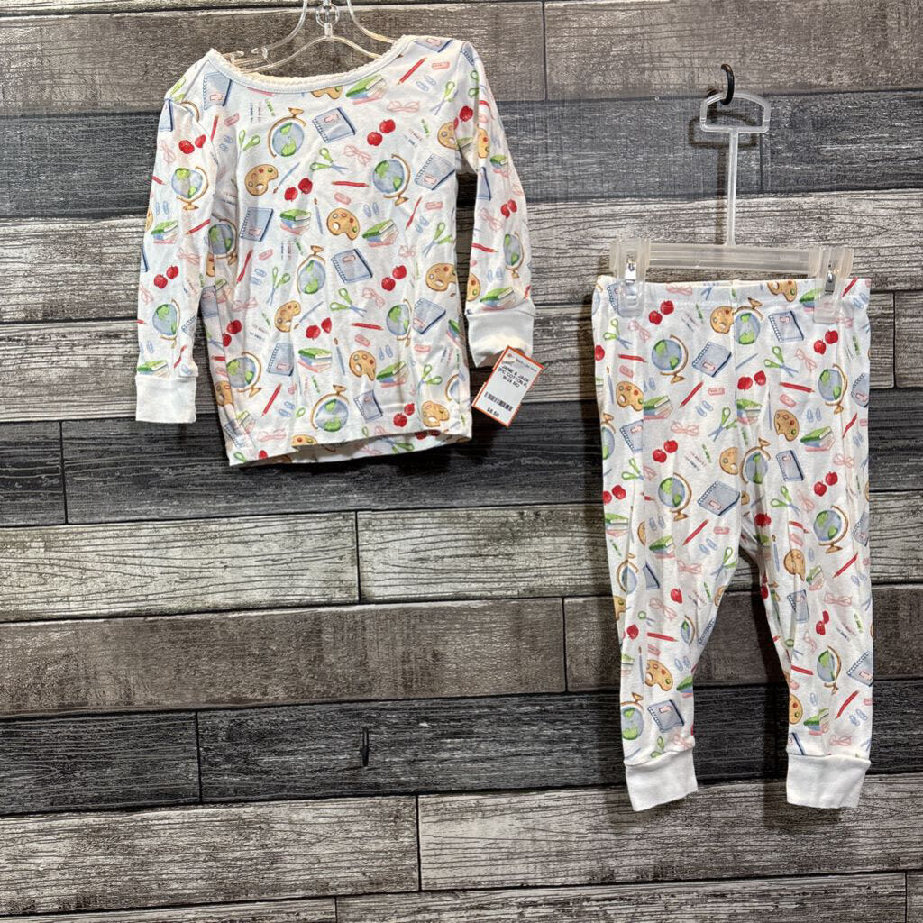 JANIE & JACK 2PC COTTON PJ 18-24 MO
