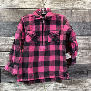 KENYON INTERNATIONAL HALF ZIP CHECKERED SHIRT 3