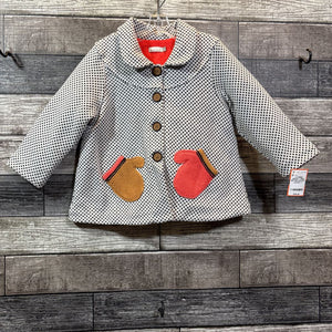 CATIMINI JERSEY LINED MITTEN POCKET JACKET 2