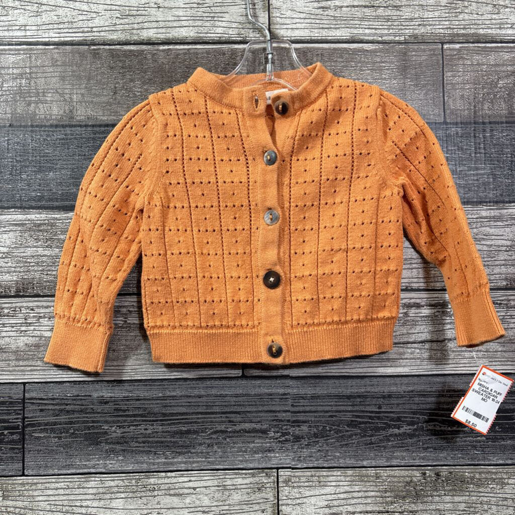 MISHA & PUFF CARDIGAN SWEATER 18-24 MO