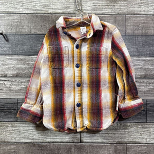GAP SS COTTON BUTTON DOWN SHIRT 4/5