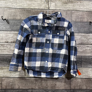 DIESEL LS BUTTON DOWN PLAID SHIRT 5/6