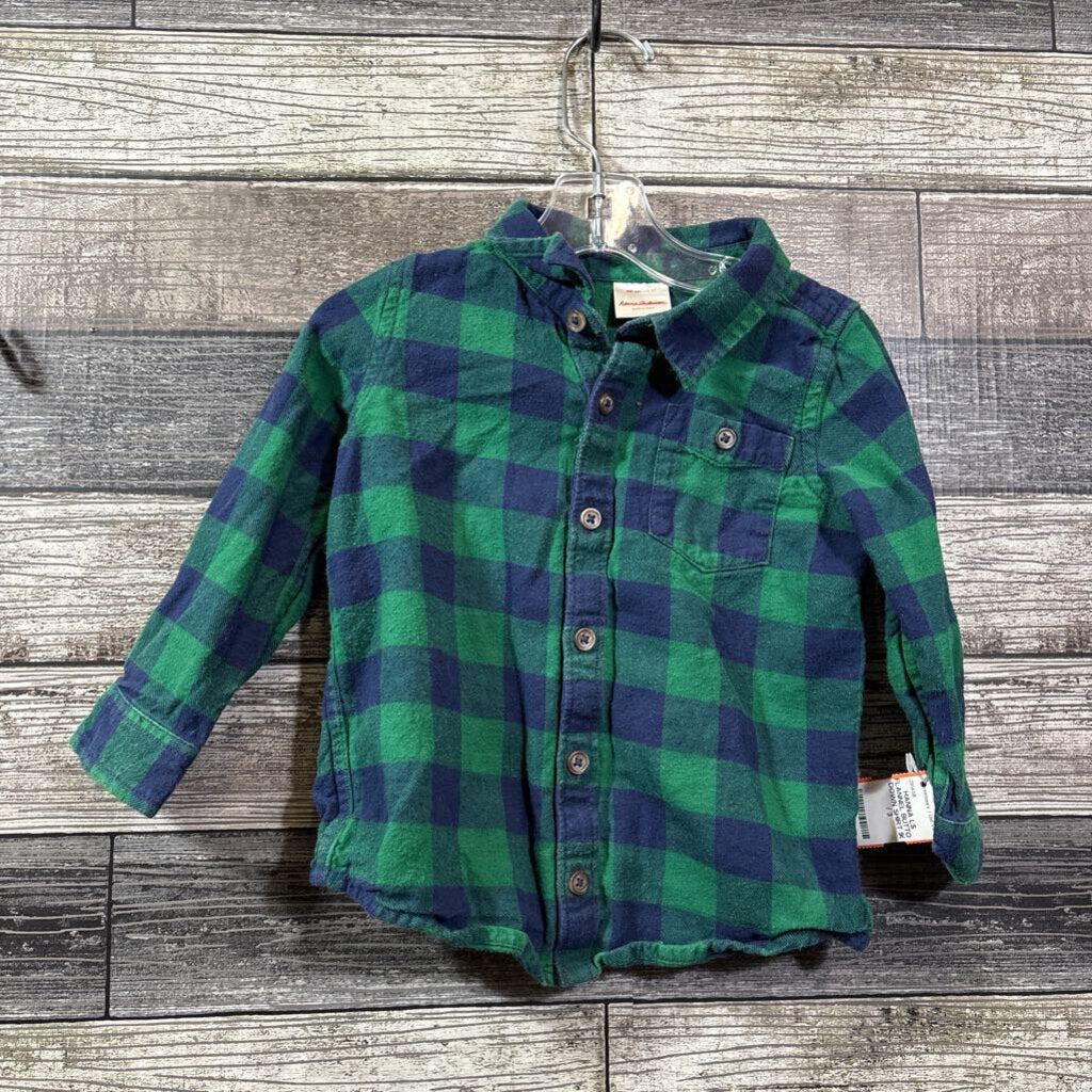 HANNA LS FLANNEL BUTTON DOWN SHIRT 90 / 3