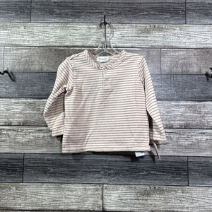 MILES THE LABEL LS HENLEY SHIRT 18 MO