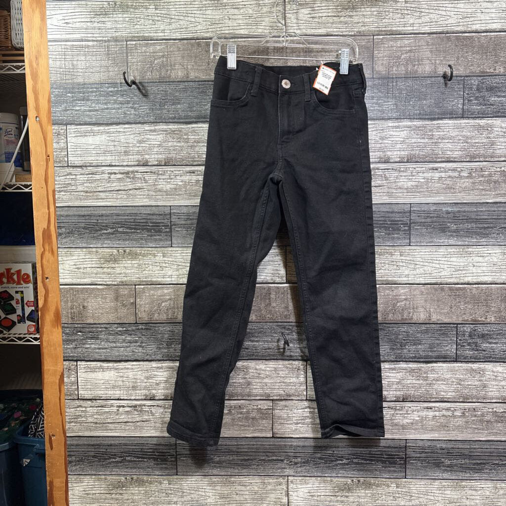 H&M BLACK DENIM SLIM JEANS 10