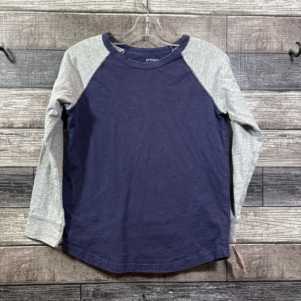 PRIMARY LS COTTON T-SHIRT 8/9