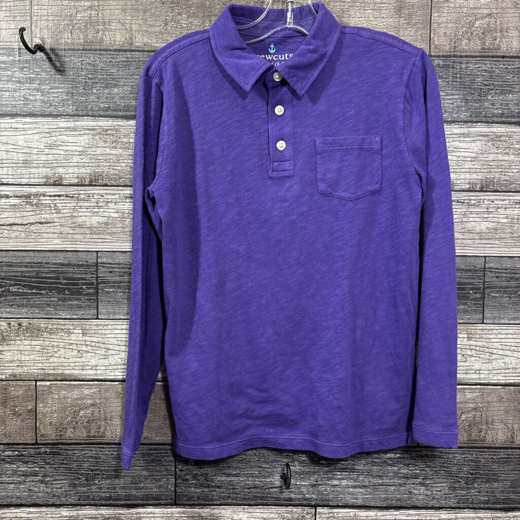 NEW CREWCUTS LS POLO SHIRT 8