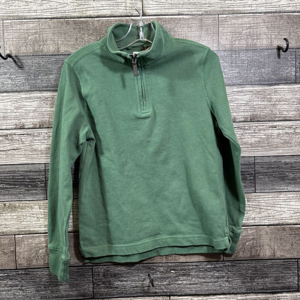CREWCUTS 1/4 ZIP COTTON PULLOVER 8