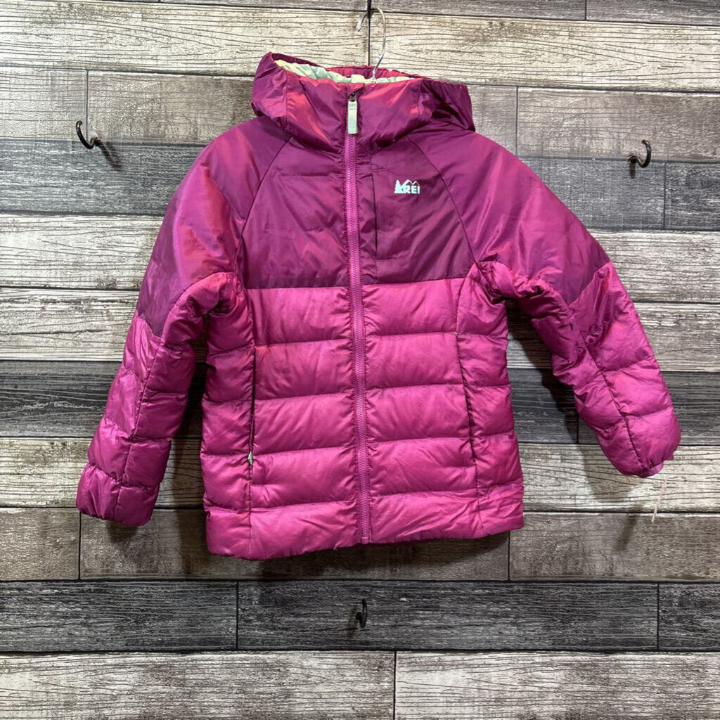 REI PRIMALOFT HOODED COAT 6/7