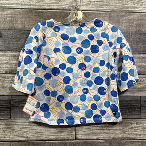 TEA FLOWY SLEEVE COTTON PRINTED SHIRT 7