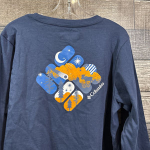 COLUMBIA LS PRINTED T-SHIRT 10/12