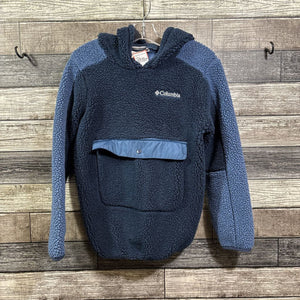 COLUBIA FLEECE HOODED PULL OVER 8