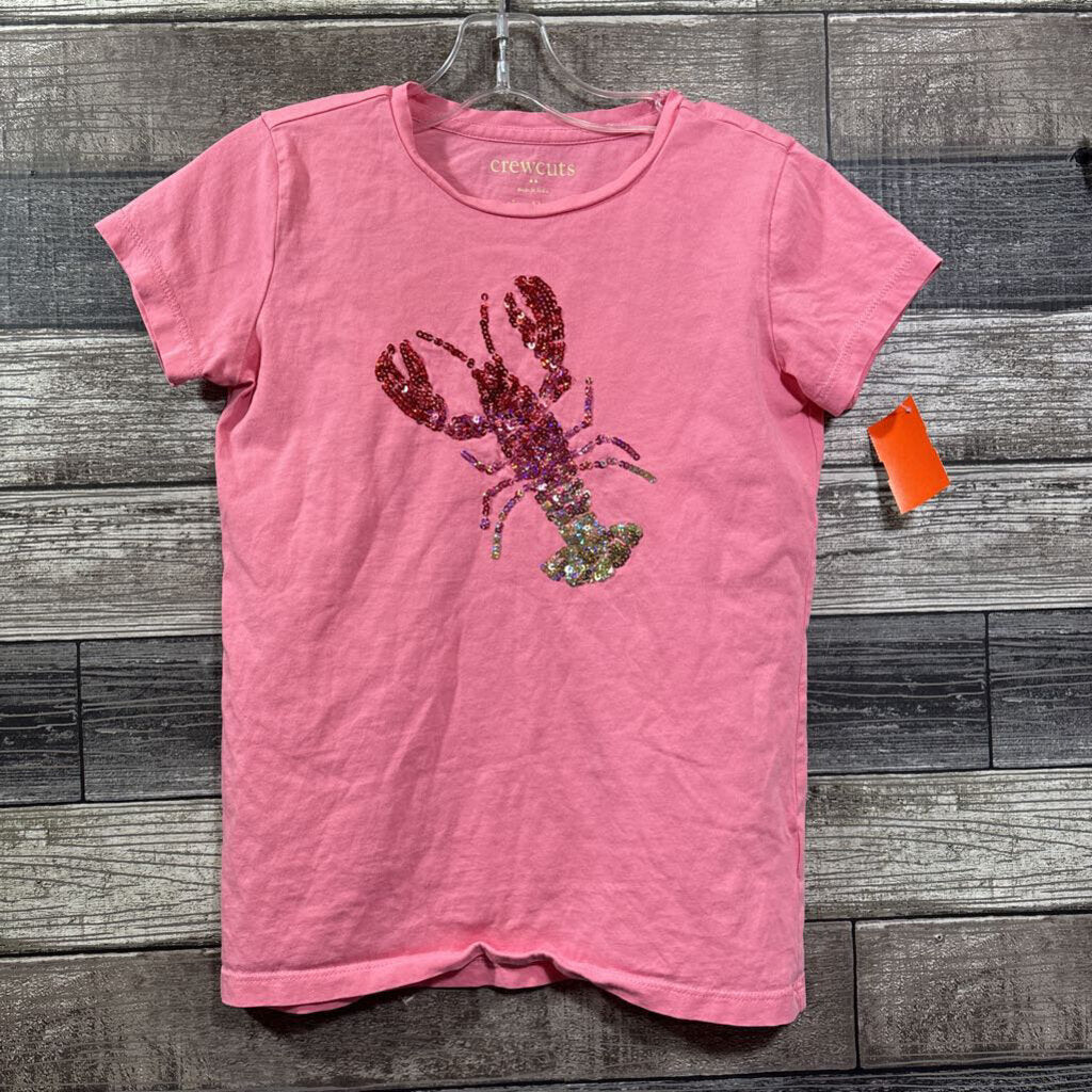 CREWCUTS SS SEQUIN T-SHIRT 8/9