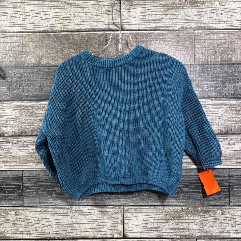 LETTIE LOVIE CABLE KNIT SEATER 12-18 MO