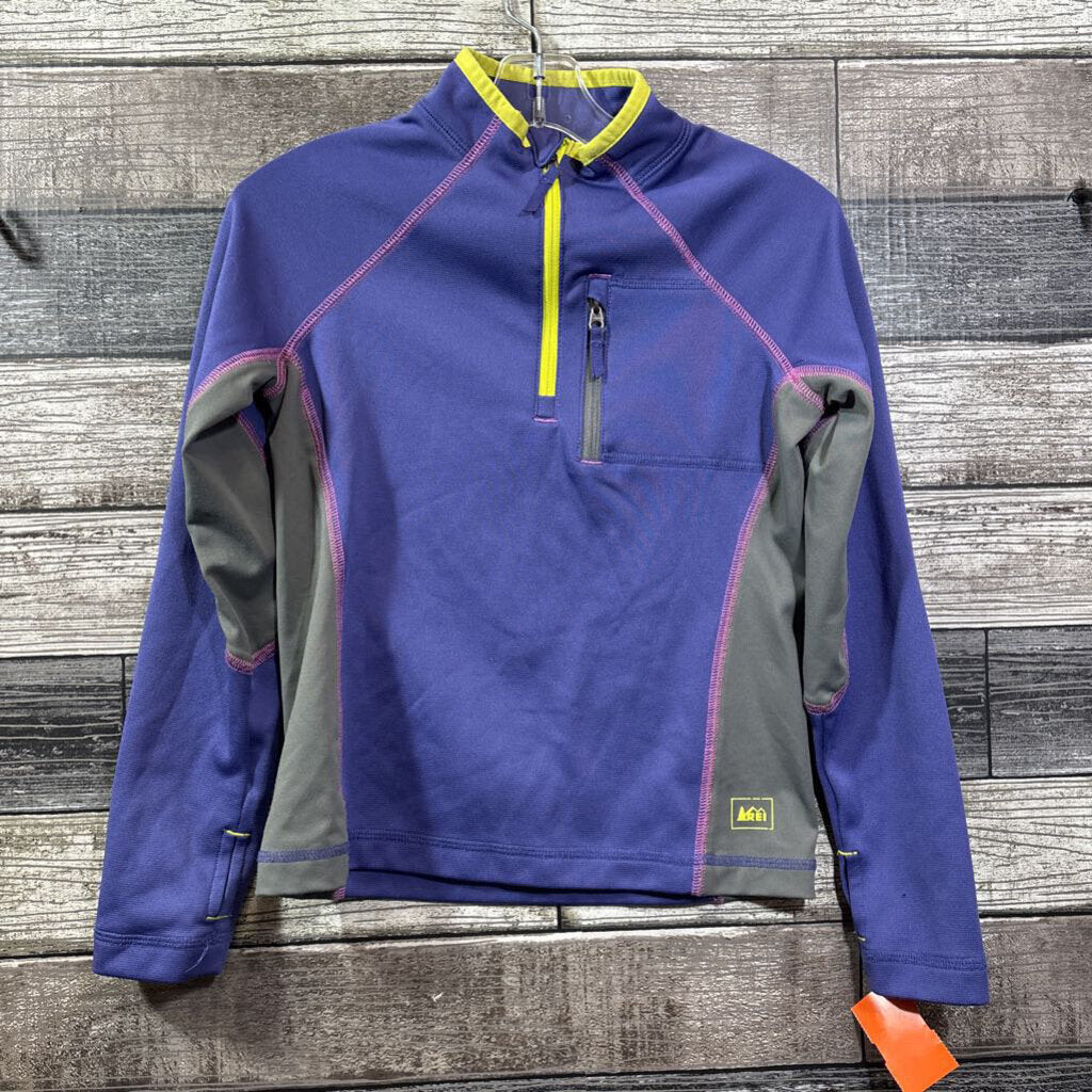 REI 1/4 ZIP PULLOVER FLEECE 6/7