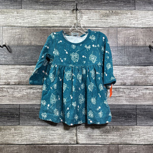 HANNA LS COTTON PRINTED DRESS 75 / 12-18 MO