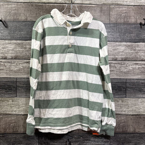 CREWCUTS LS POLO SHIRT 10/12