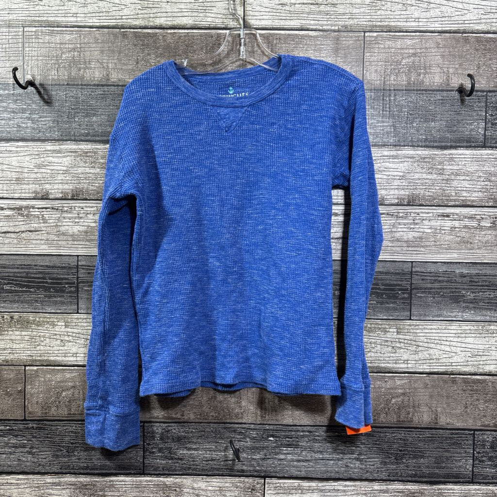 CREWCUTS LS WAFFLE T-SHIRT 10/12