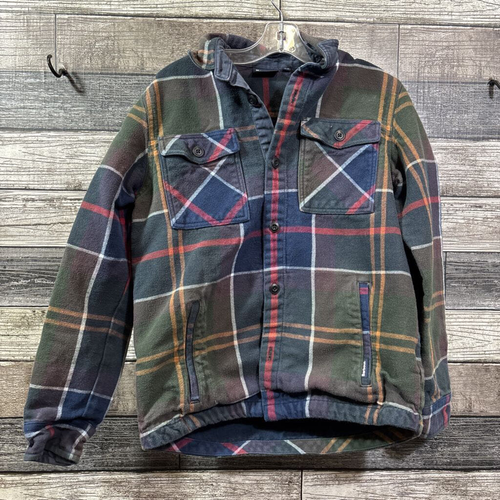 BARBOUR TARTAN PLAID SHACKET 12