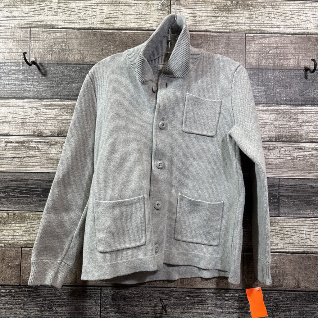 CREWCUTS COTTON CARDIGAN SWEATER 10/12 - AS IS