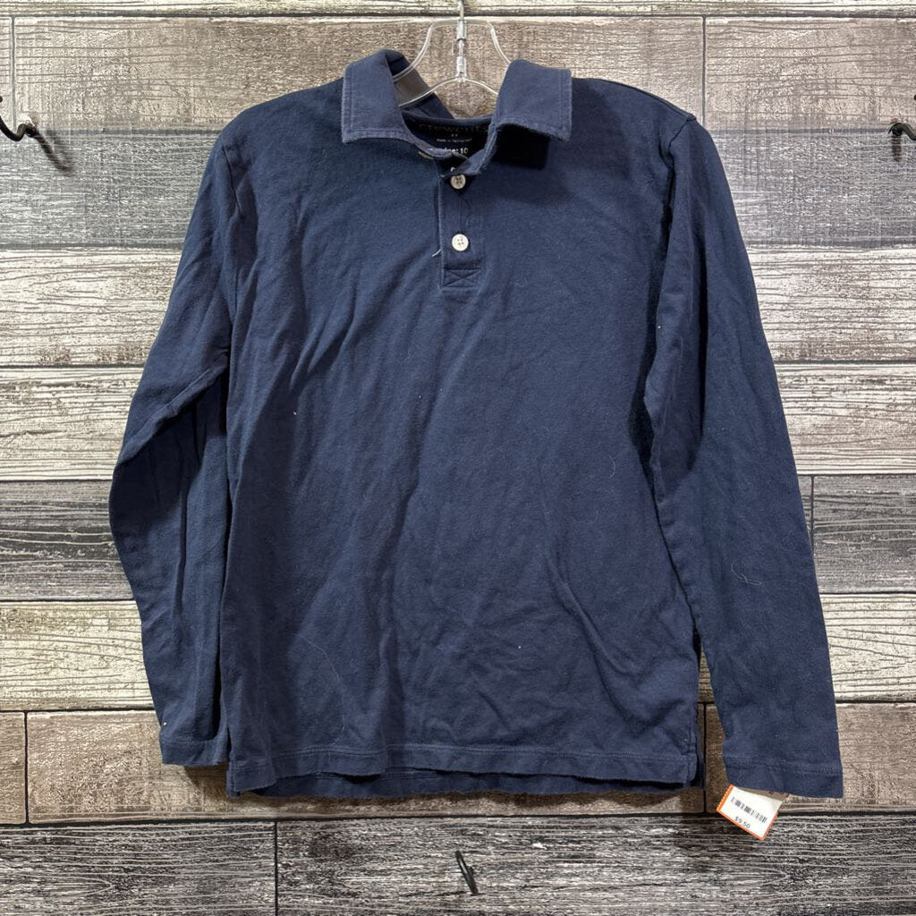 CREWCUTS LS COTTON POLO SHIRT 10