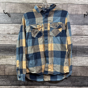 VANS LS BUTTON DOWN FLANNEL SHIRT 10/12