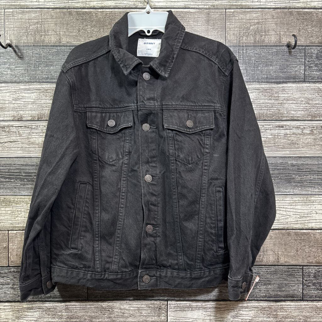 OLD NAVY BLACK DENIM JACKE 10/12