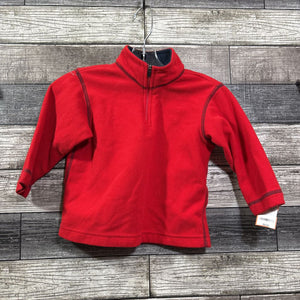 LANDS END 1/4 ZIP FLEECE PULLOVER 2