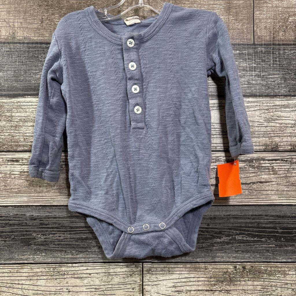 KATE QUINN ORGANIC LS BODYSUIT 12-18 MO