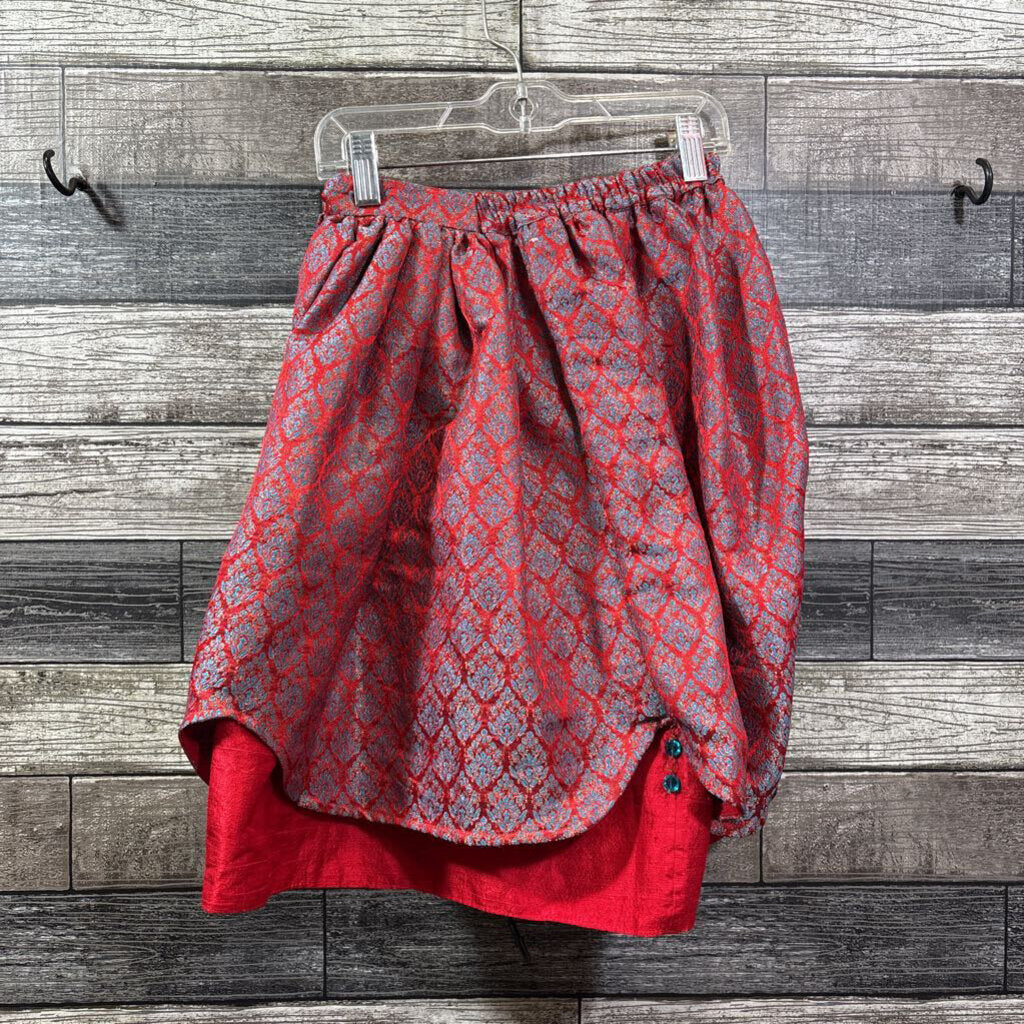 METALLIC BEADED SKIRT 7
