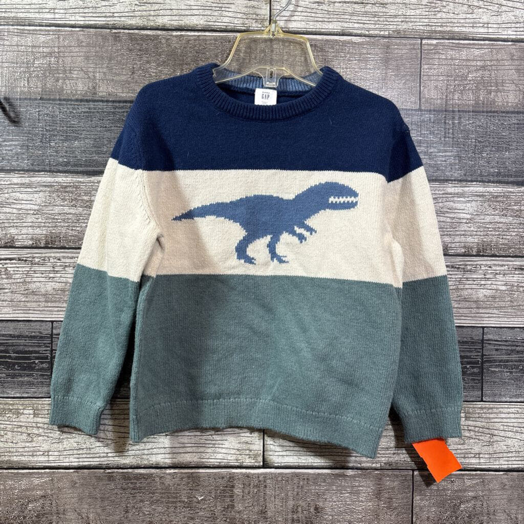 GAP WOOL BLEND DINOSAUR SWEATER 5