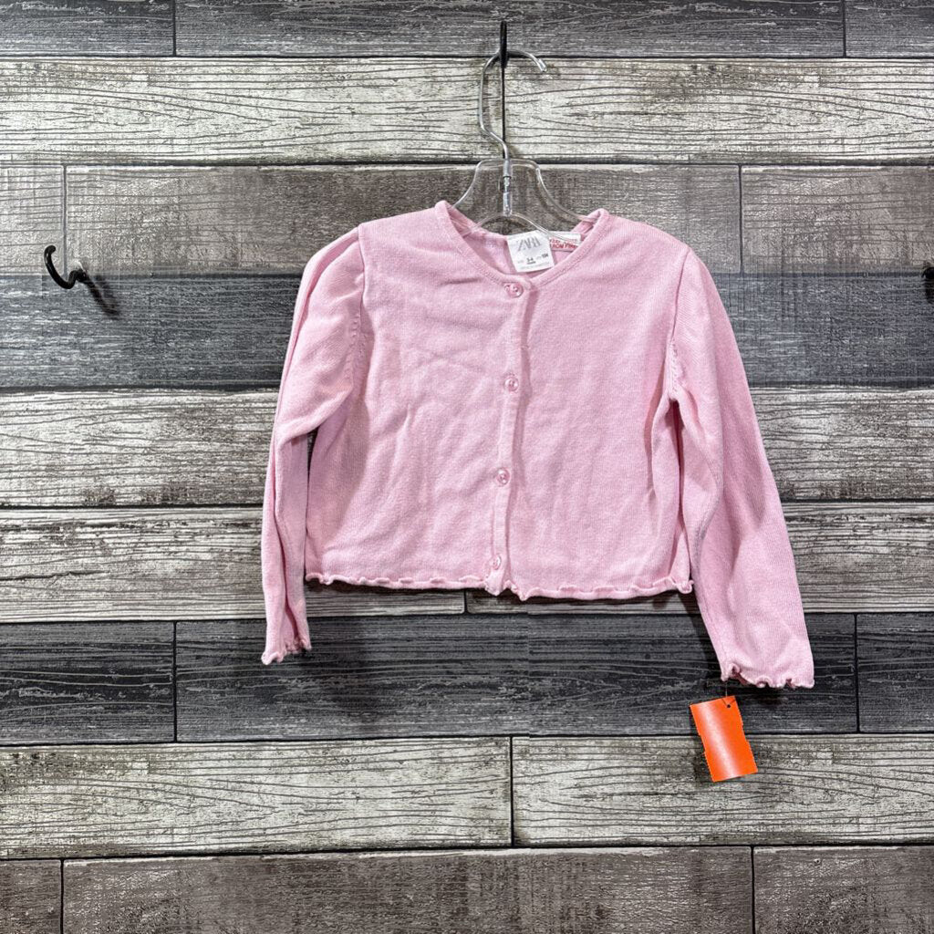 ZARA PINK CARDIGAN 3/4