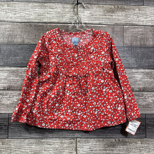 GAP LS WOVEN COTTON FLORAL SHIRT 3