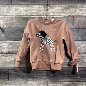 ZEUS & LEXI ZEBRA COTTON SWEATSHIRT 2