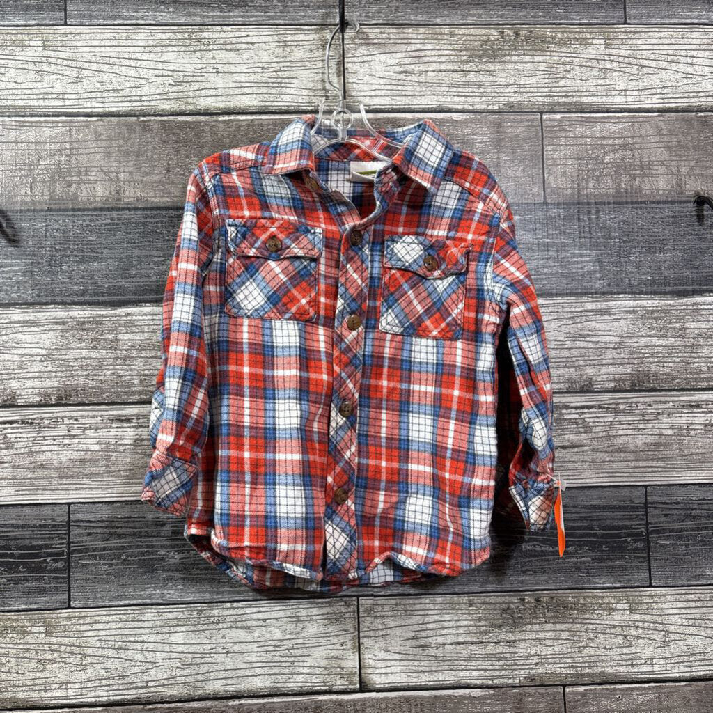 CRAZY 8 FLANNEL BUTTON DOWN SHIRT 2