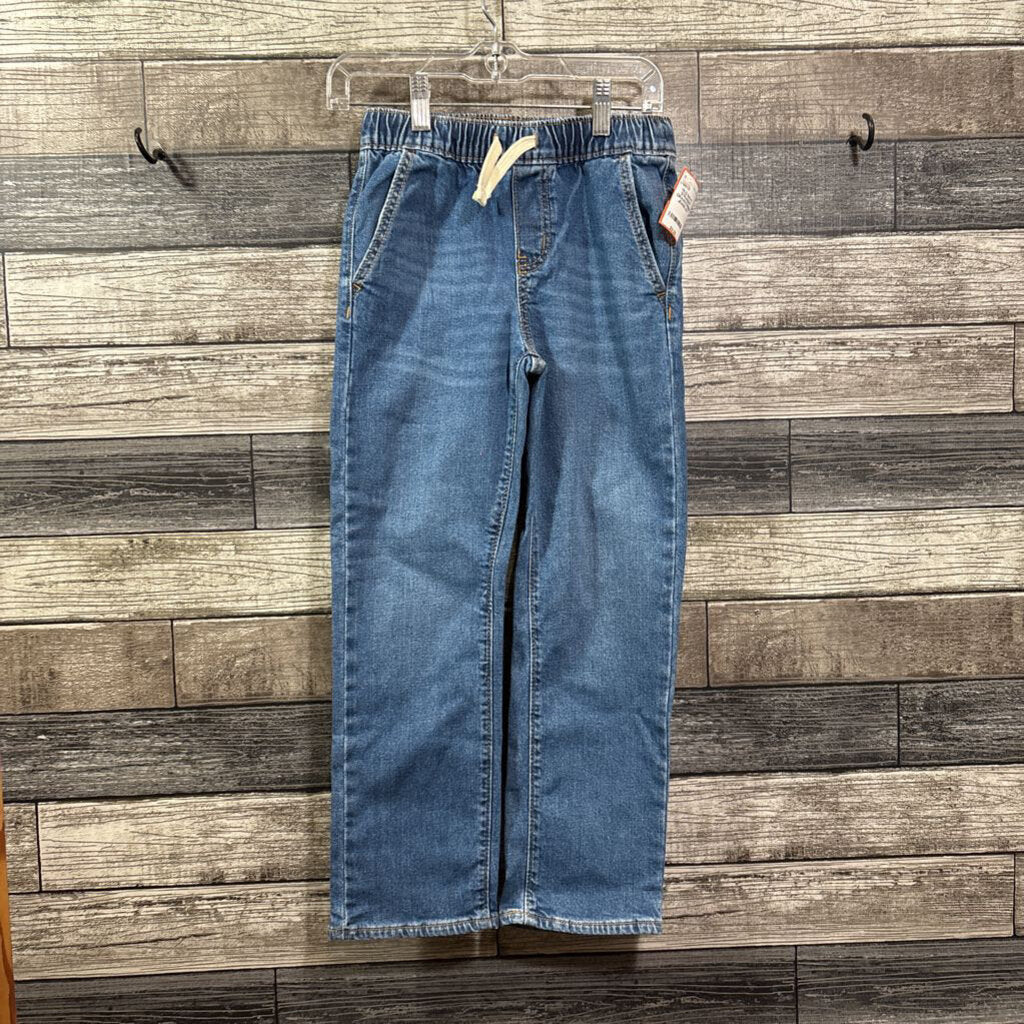 OLD NAVY STRAIGHT DRAWSTRING JEANS 6/7