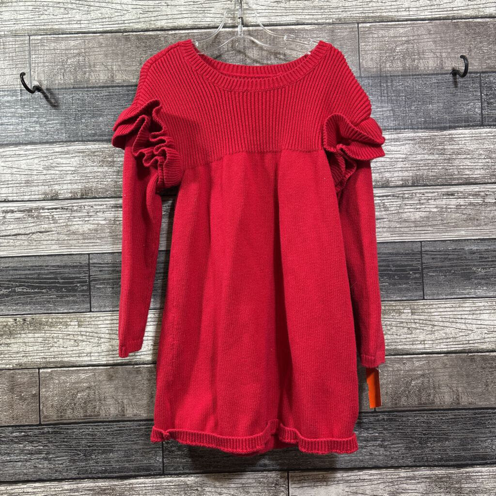 TEA LS COTTON SWEATER DRESS 6
