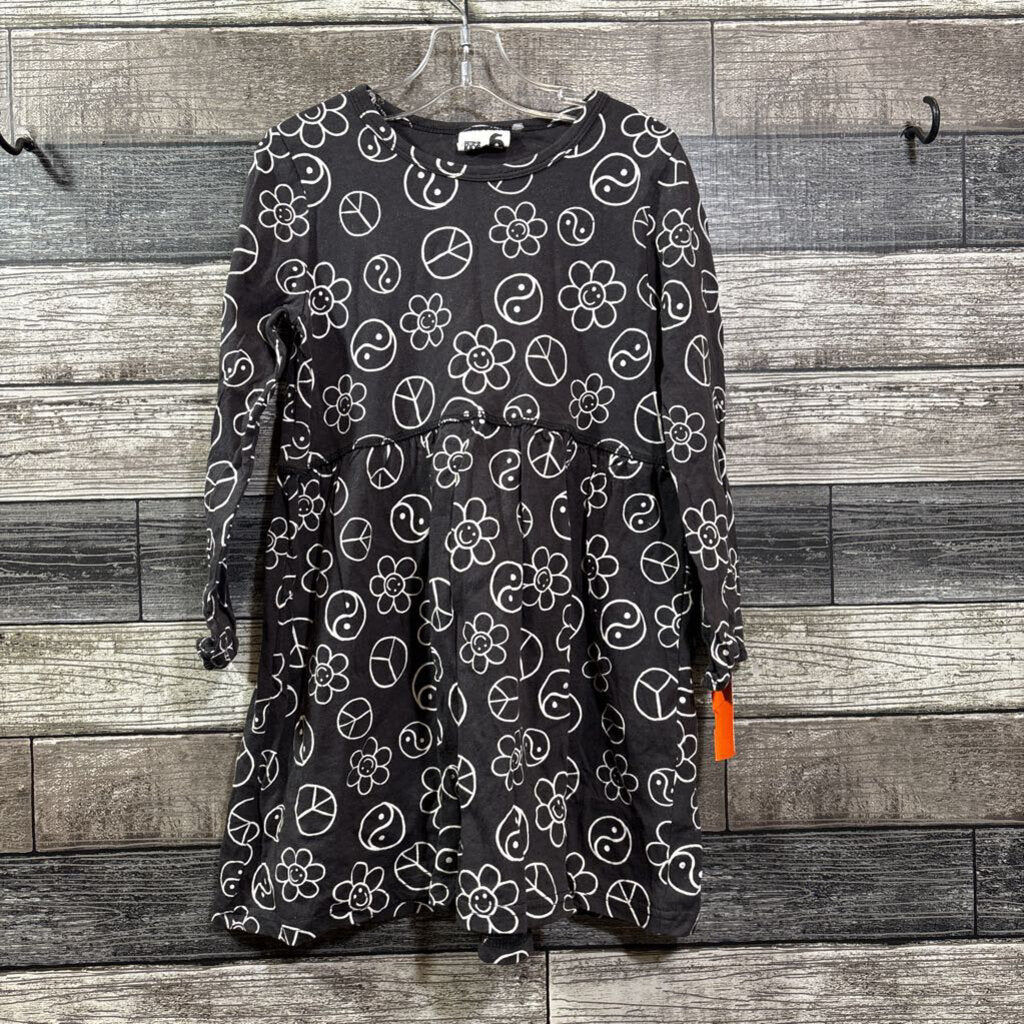 COTTON ON KIDS LS PRINTED DRESS 6