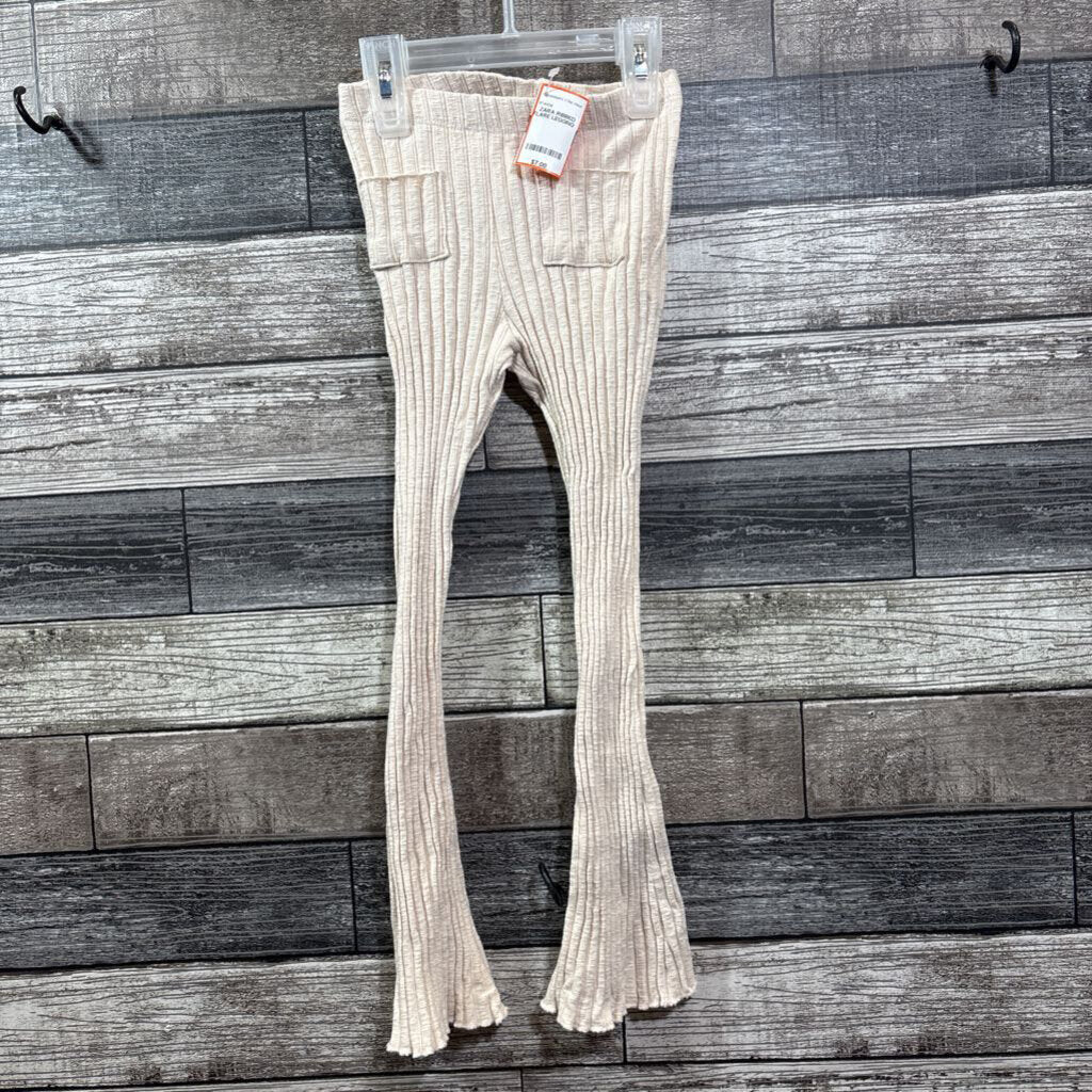ZARA RIBBED FLARE LEGGING 6