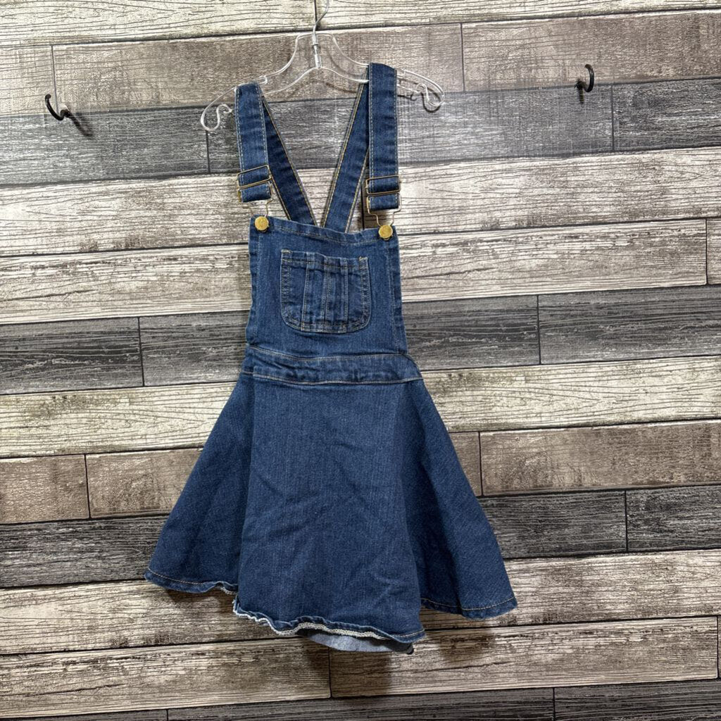 STAR PLACE DENIM OVERALL DRESS 6/7