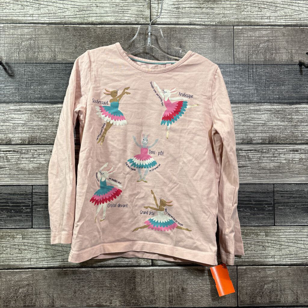 MINI BODEN LS PRINTED T-SHIRT 6/7