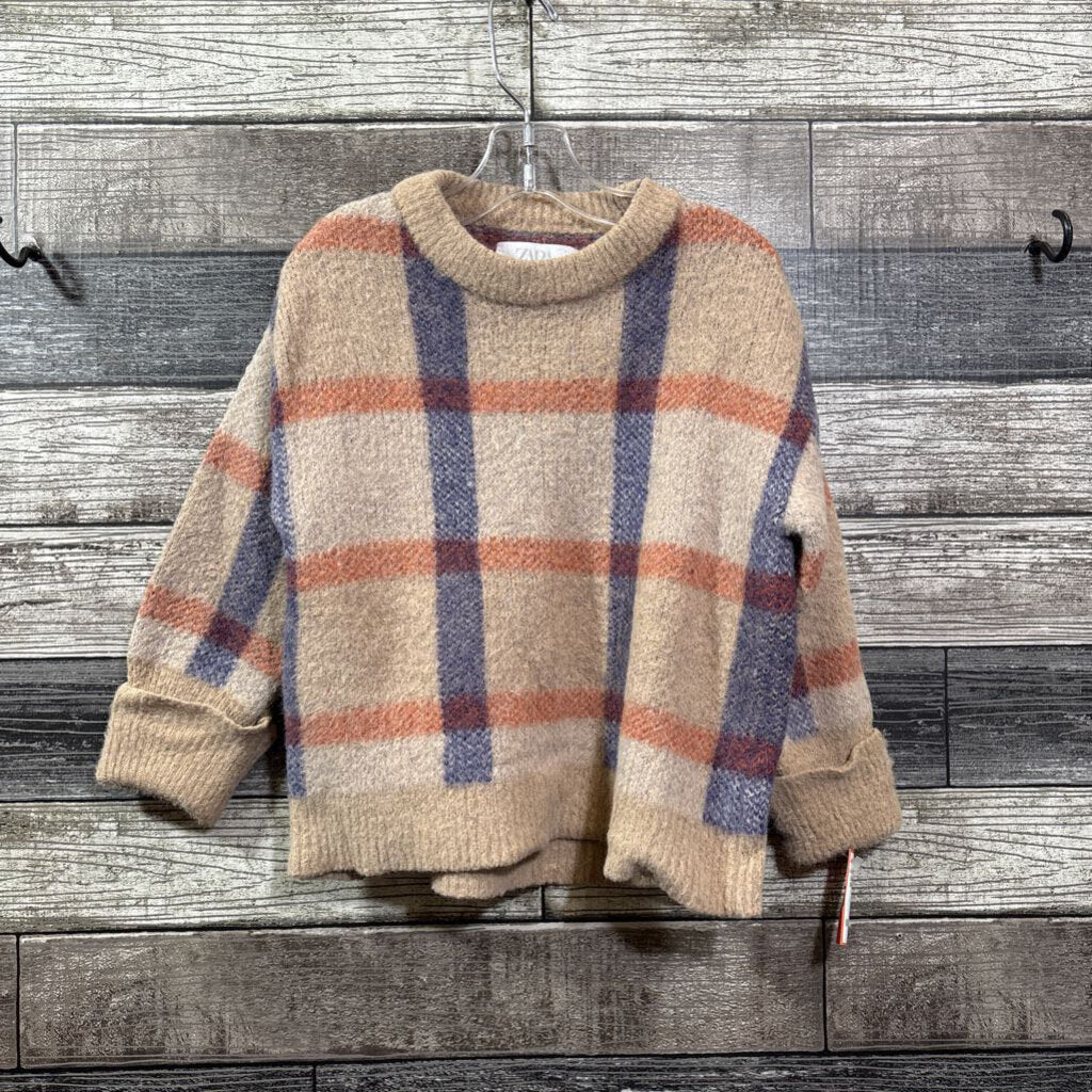 ZARA PLAID SWEATER 6