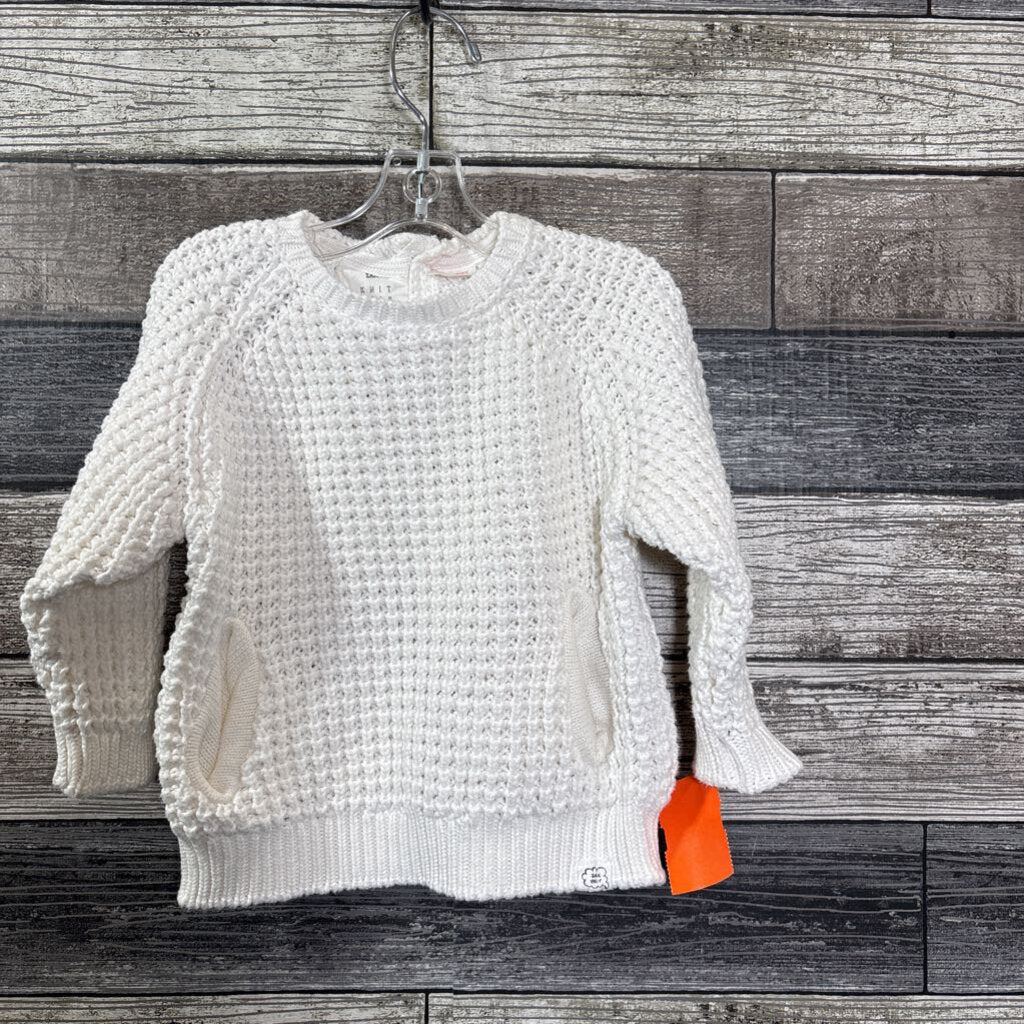 ZARA KNITWEAR COTTON SWEATER 12-18 MO