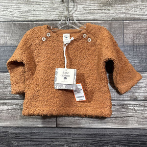 NWT KATE QUINN ORGANIC SHERPA SHIRT 3-6 MO