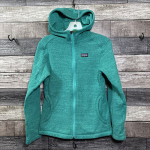 PATAGONIA HOODED FLEECE JACKET 10/12