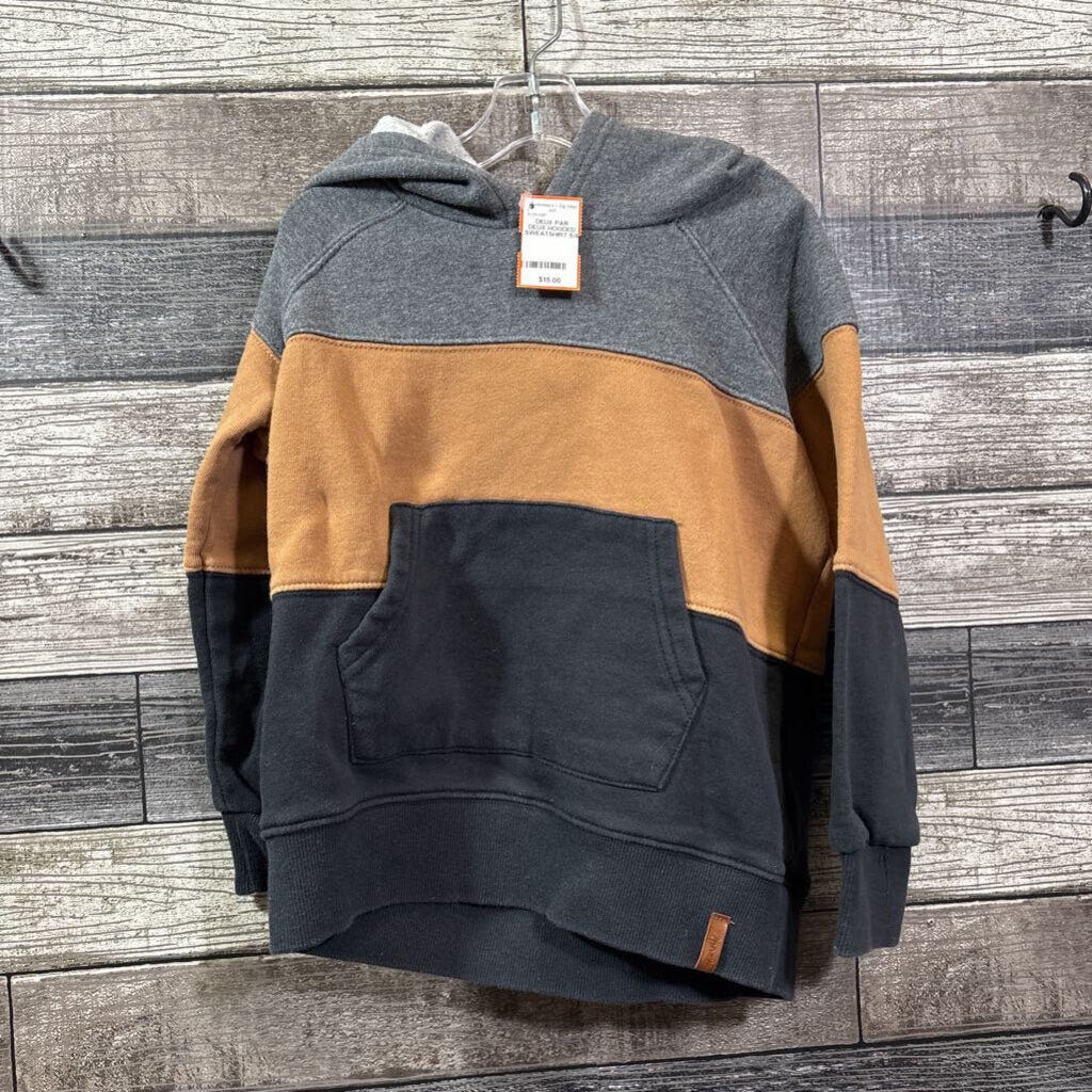 DEUX PAR DEUX HOODED SWEATSHIRT 5/6