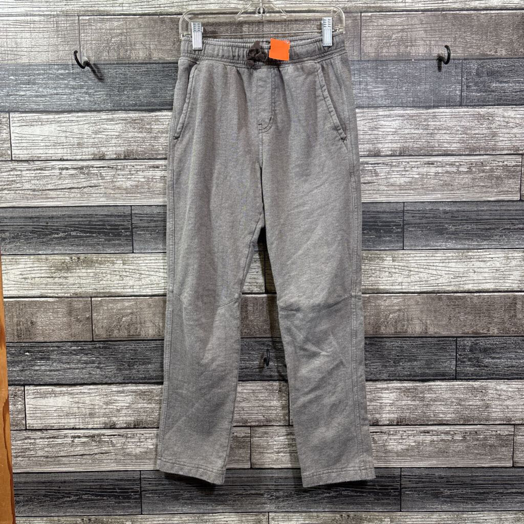 TEA DRAWSTRING COTTON HERRINGBONE PANTS 10