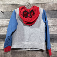 Load image into Gallery viewer, HANNA MARVEL ZIP UP HOODED SWEATSHIRT 120 / 6-7
