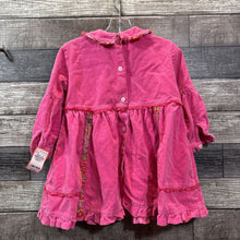 Load image into Gallery viewer, OILILY LS EMBROIDERED CORDUROY DRESS 2
