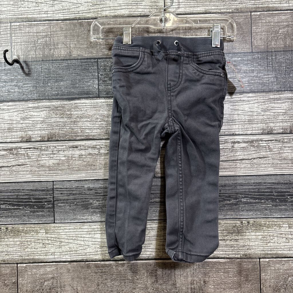HANNA DRAWSTRING BLACK JEANS 85 / 2